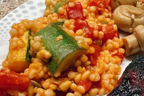 Quick & Flavorful Mediterranean Pearl Couscous