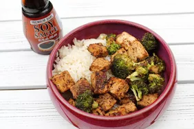 Crispy Sheet Pan Black Pepper Tofu & Broccoli Delight